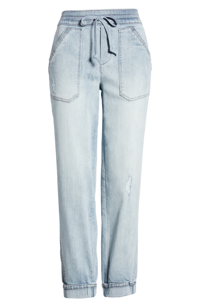 Wit & Wisdom 'Ab'Solution Leisure Pull-On Denim Joggers, Alternate, color,