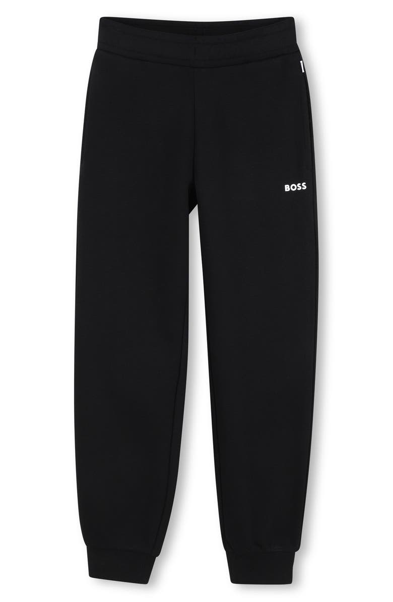 BOSS Kids' Zip Hoodie & Joggers Set, Alternate, color, 