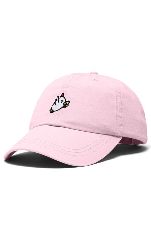 DALIX DALIX CHICKEN EMBROIDERED COTTON CAP