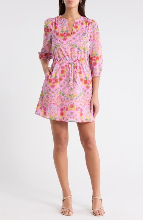 Ramsie Floral Print Minidress