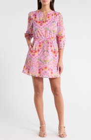 SUGARLIPS Ramsie Floral Print Minidress