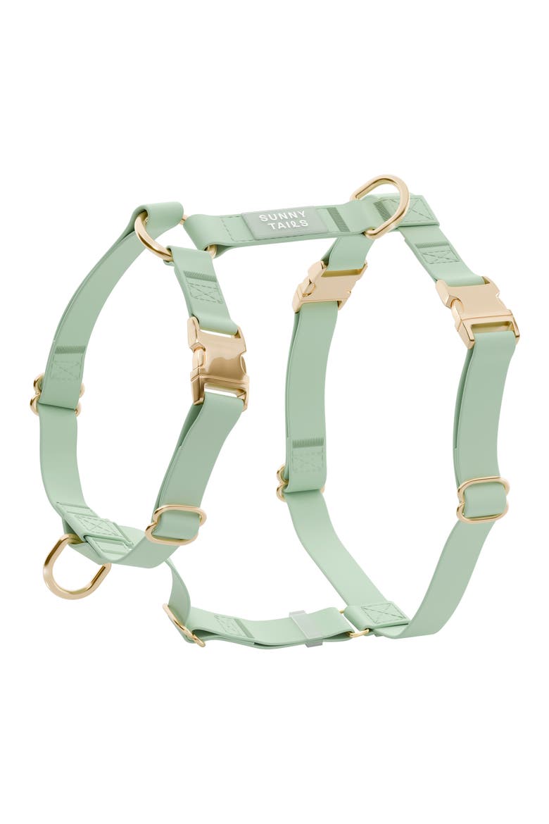 Cloud Lite Waterproof Dog Harness, Main, color, PISTACHIO GREEN