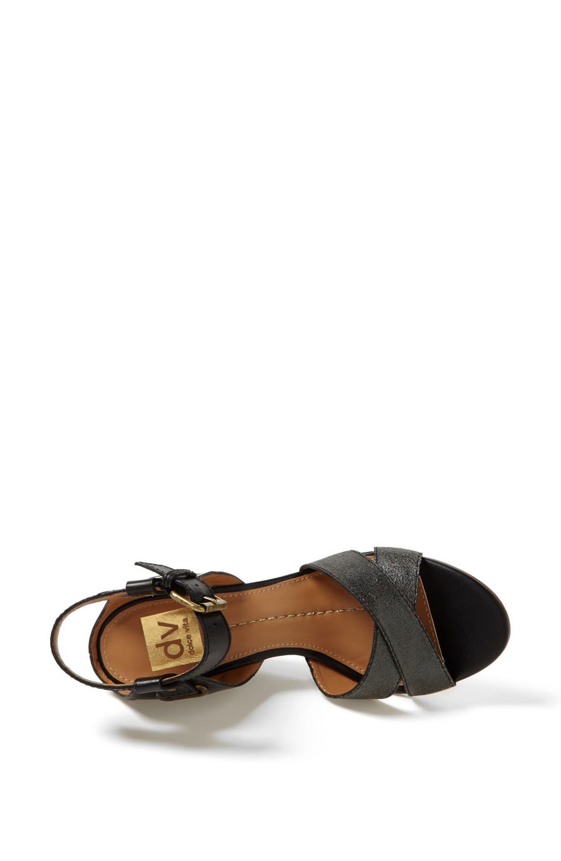 DV by Dolce Vita 'Syris' Sandal (Nordstrom Exclusive), Alternate, color, BLACK