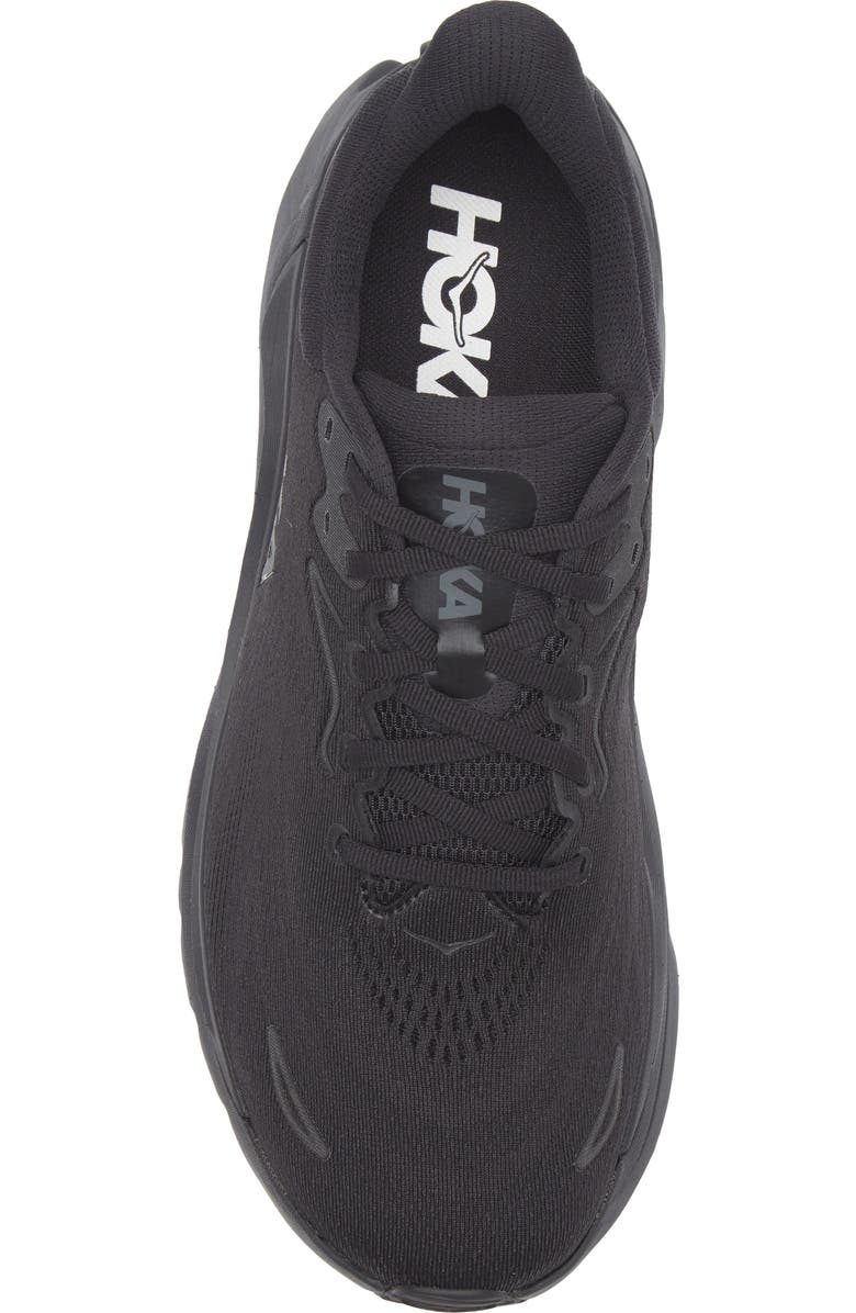 HOKA Arahi 8 Stability Running Shoe, Alternate, color, Black / Black