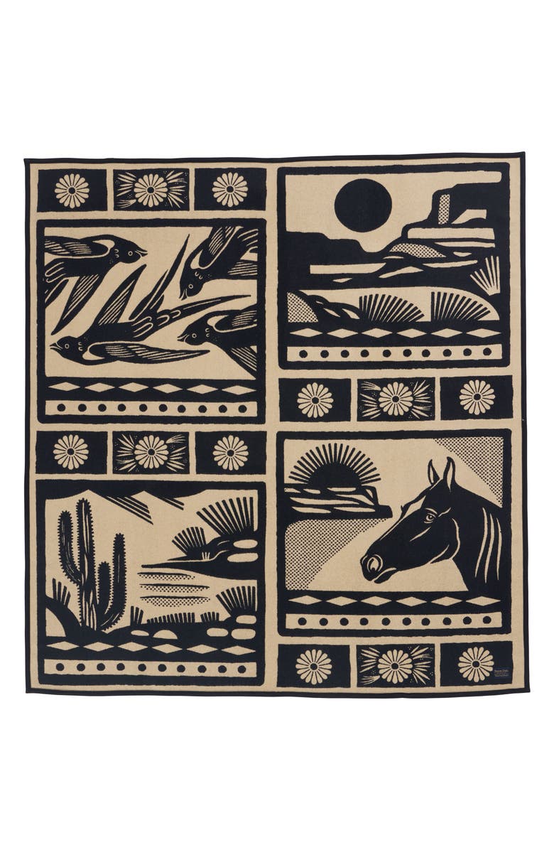 Pendleton Artist Collection Wool Blend Blanket, Alternate, color, 