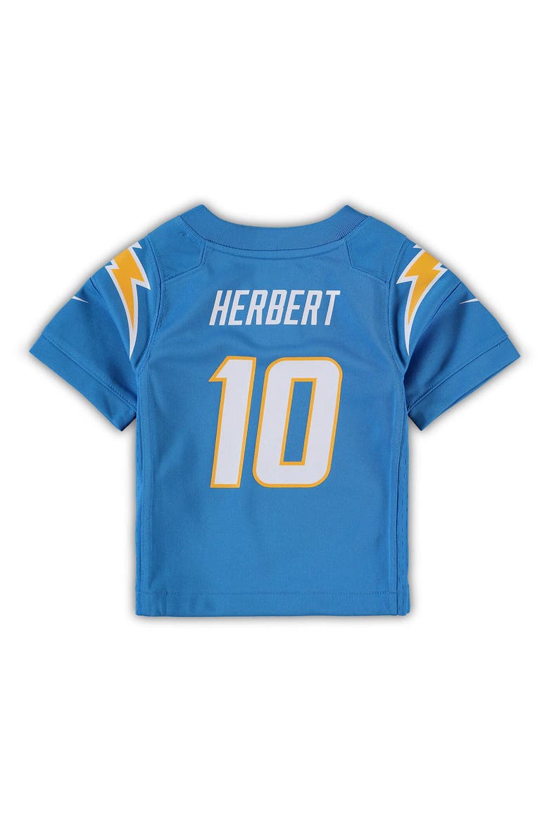 Infant Nike Justin Herbert Powder Blue Los Angeles Chargers Game Jersey, Alternate, color, POWDER BLUE