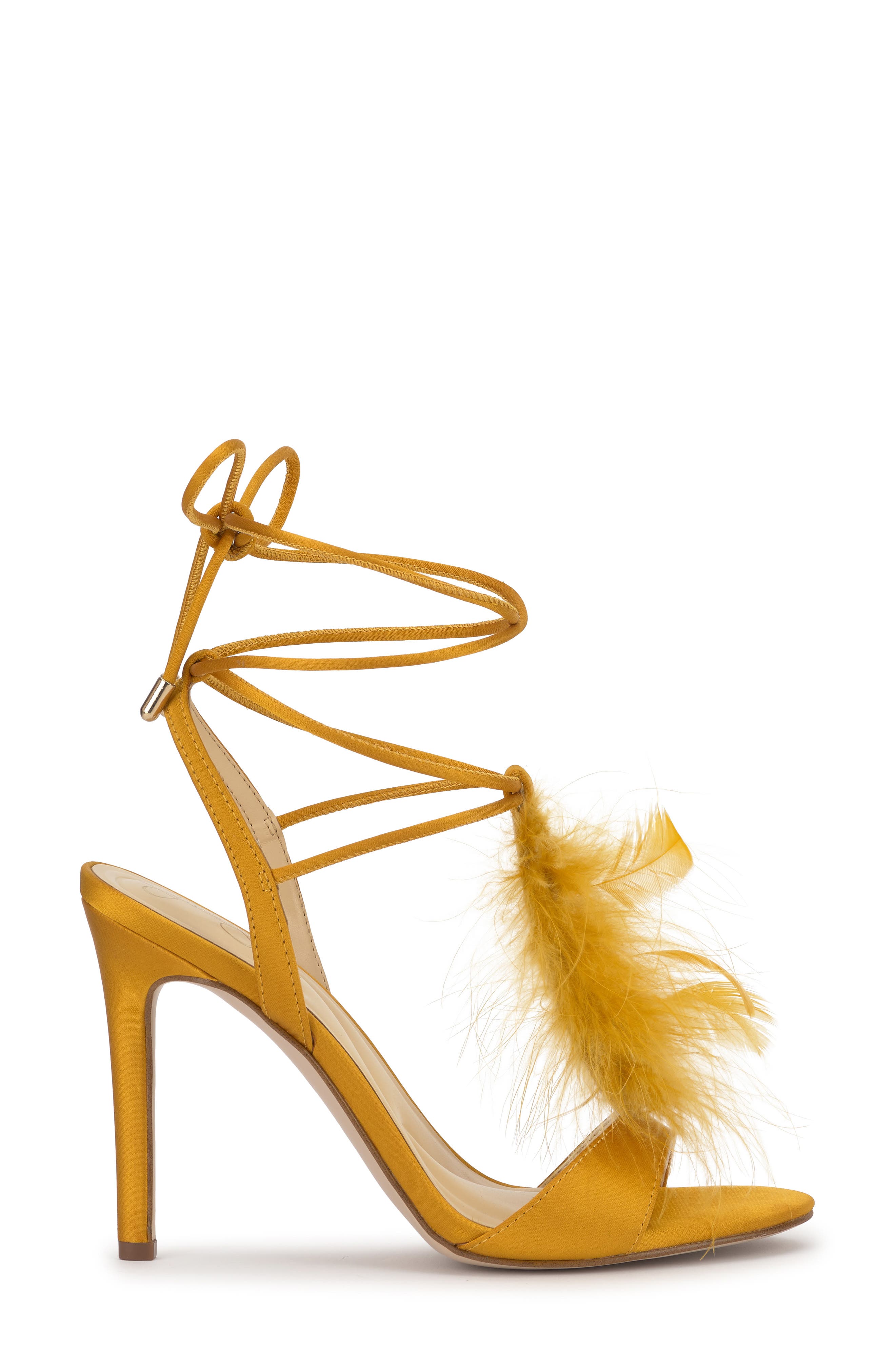 Jessica Simpson Jenzin Ankle Wrap Sandal, Alternate, color, Yellow 01