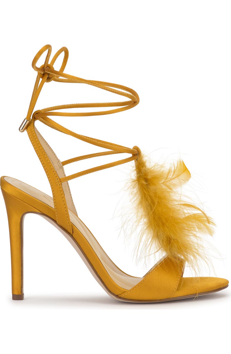 Jessica Simpson Jenzin Ankle Wrap Sandal, Alternate, color, Yellow 01