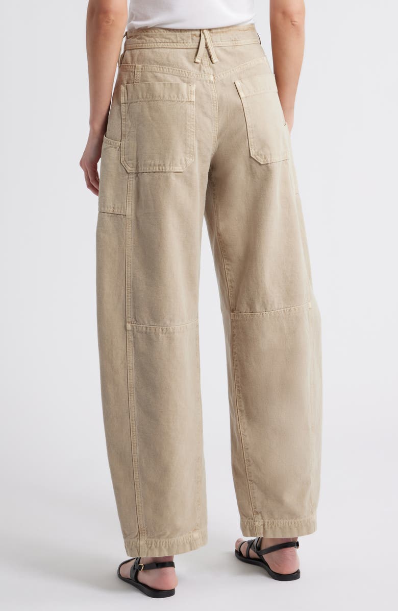 SLVRLAKE Rookie Cargo Barrel Leg Pants, Alternate, color, Marfa Sands