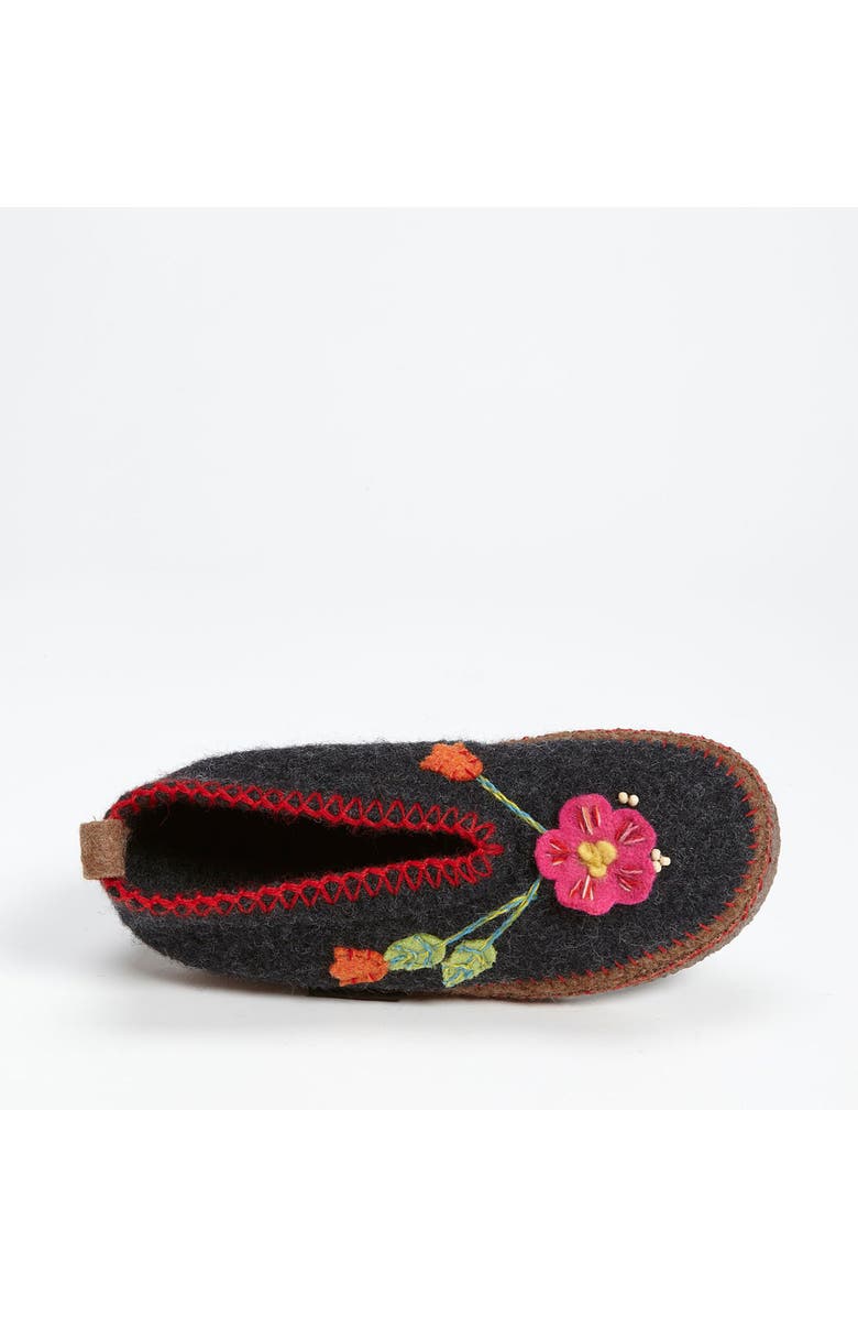 Giesswein 'Spital Flower' Slipper, Alternate, color,