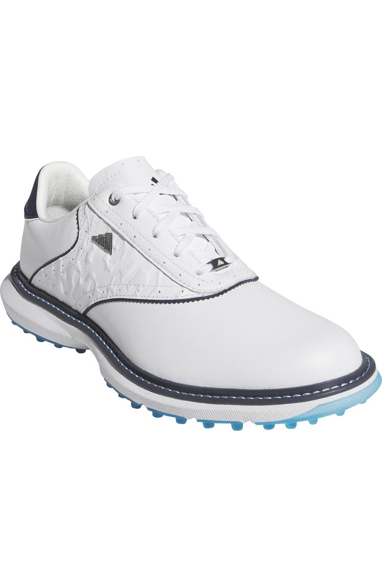 adidas MC70 Golf Shoe, Main, color, White/ Navy/ Ray Blue