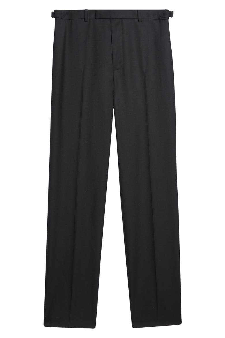 Wool Trousers, Alternate, color, BLACK