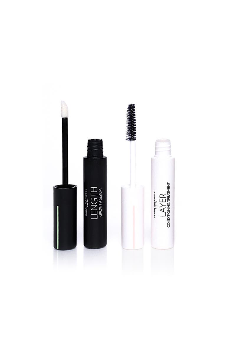 Sarah Maxwell Beauty THE DUO - The Perfect Pairing for Lashes & Brows, Main, color, NO COLOR