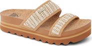 Reef Cushion Vista Hi Platform Slide Sandal