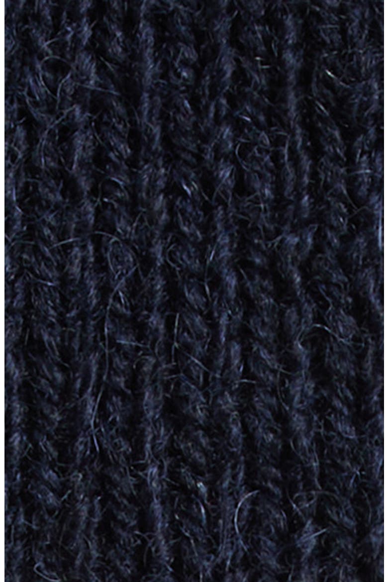 Hector Pointelle Intarsia V-Neck Sweater Vest, Alternate, color, NAVY