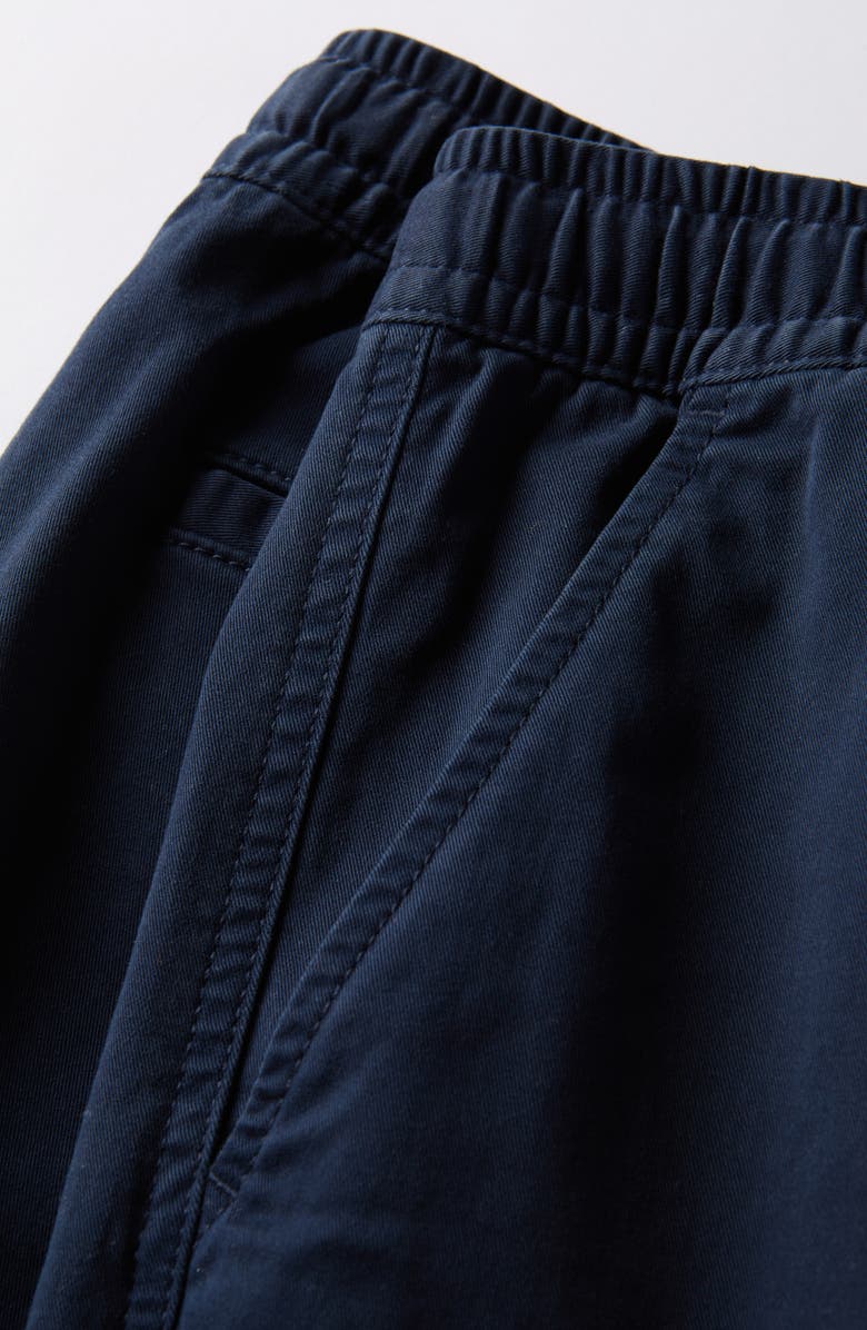 Nordstrom Kids' Essential Stretch Twill Shorts, Alternate, color, Navy Eclipse