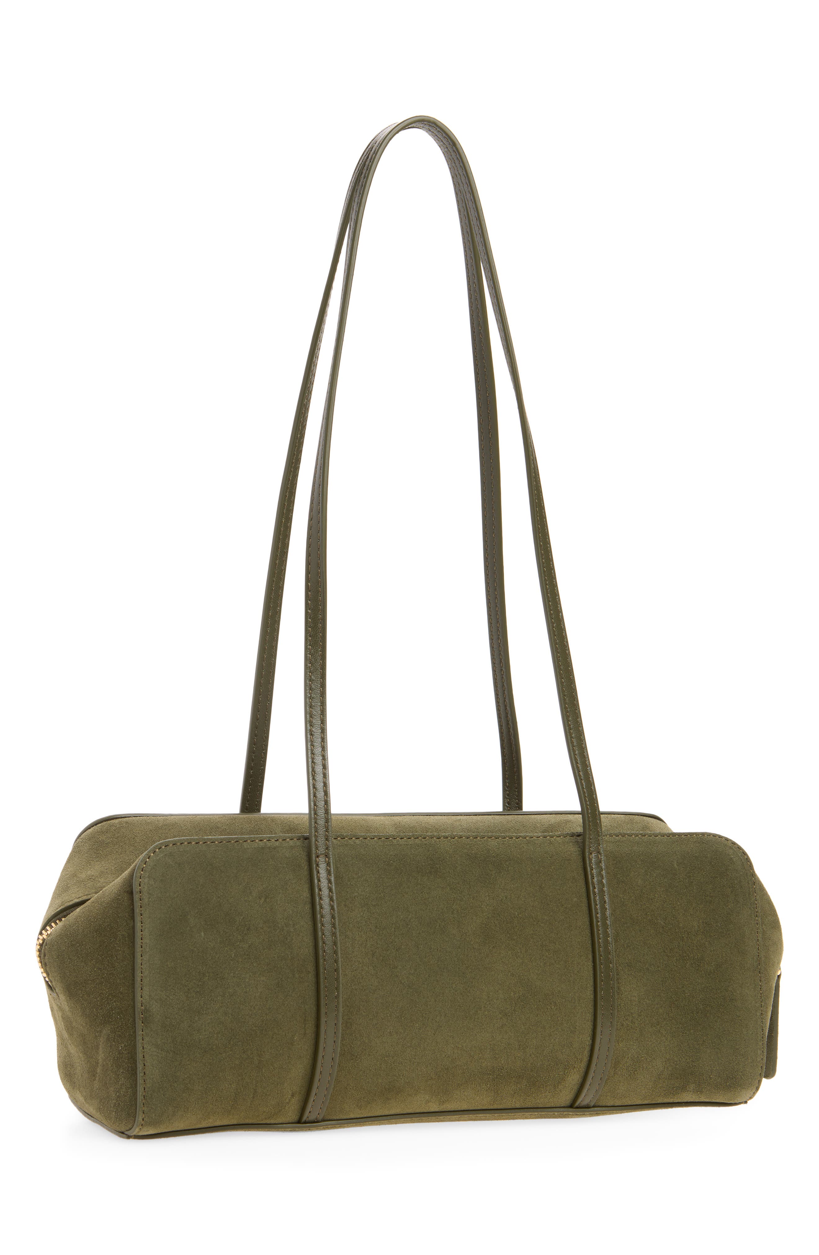 Filo Suede East/West Bag, Alternate, color, ALGAE