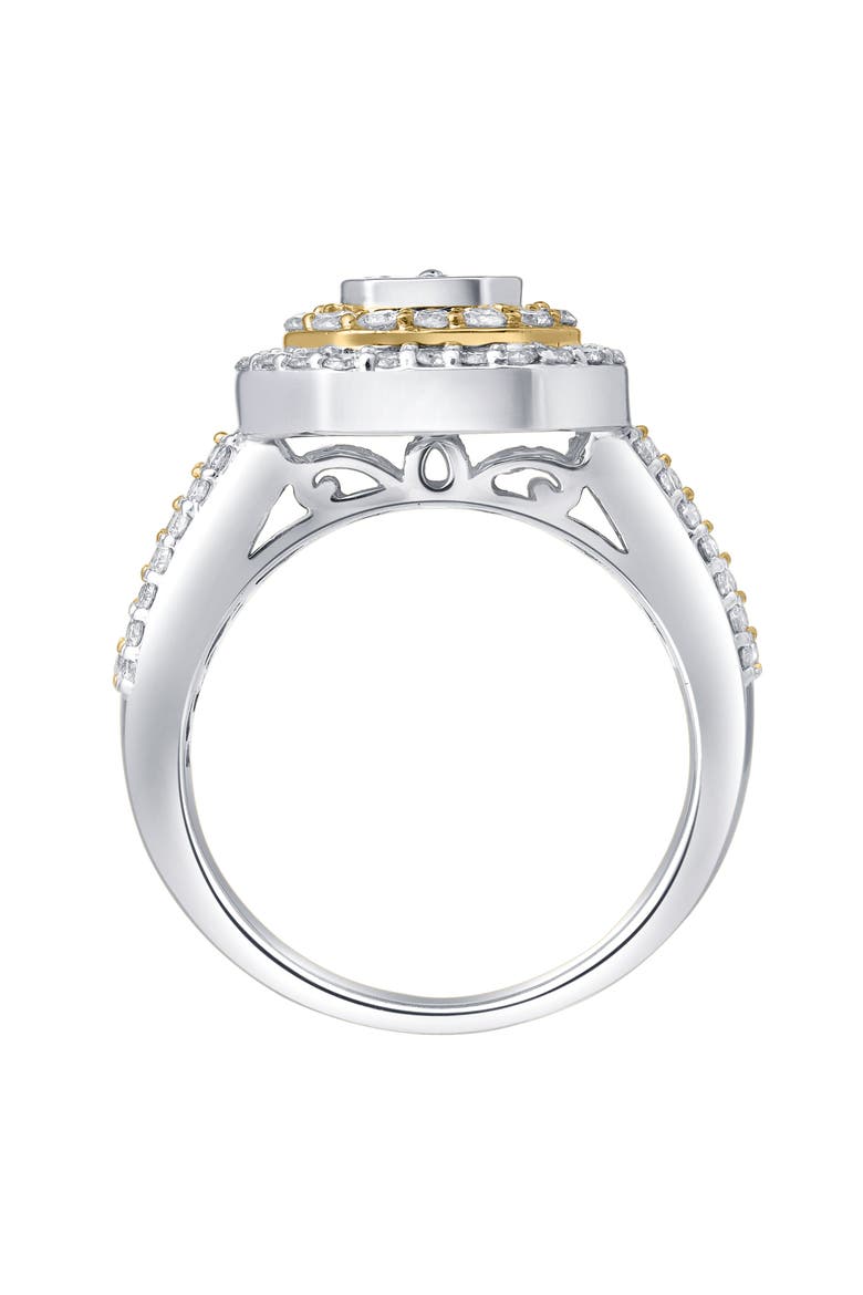 Aurelia Crest 1.20 Ct  10K Gold Diamond Ring, Alternate, color, 10K White Gold
