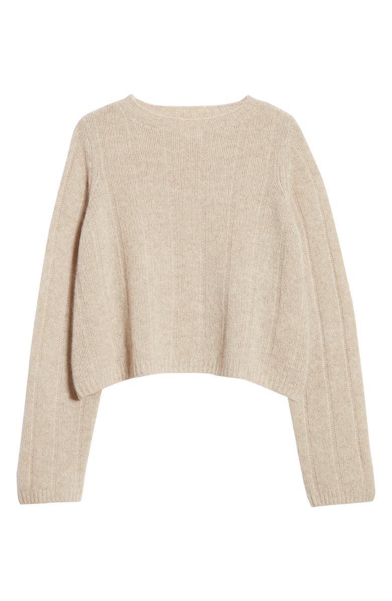 Khaite Nelley Ribbed Cashmere Sweater, Alternate, color, 