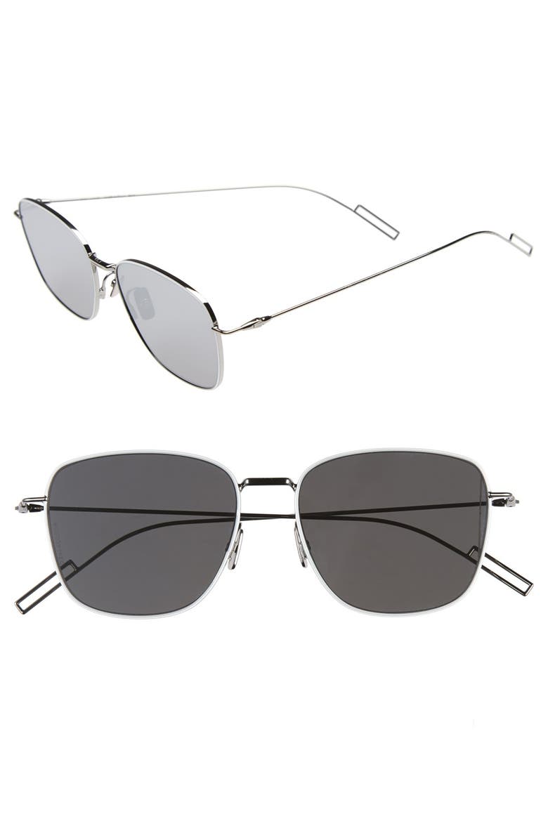 DIOR 'Composit 1.1S' 54mm Metal Sunglasses, Main, color,