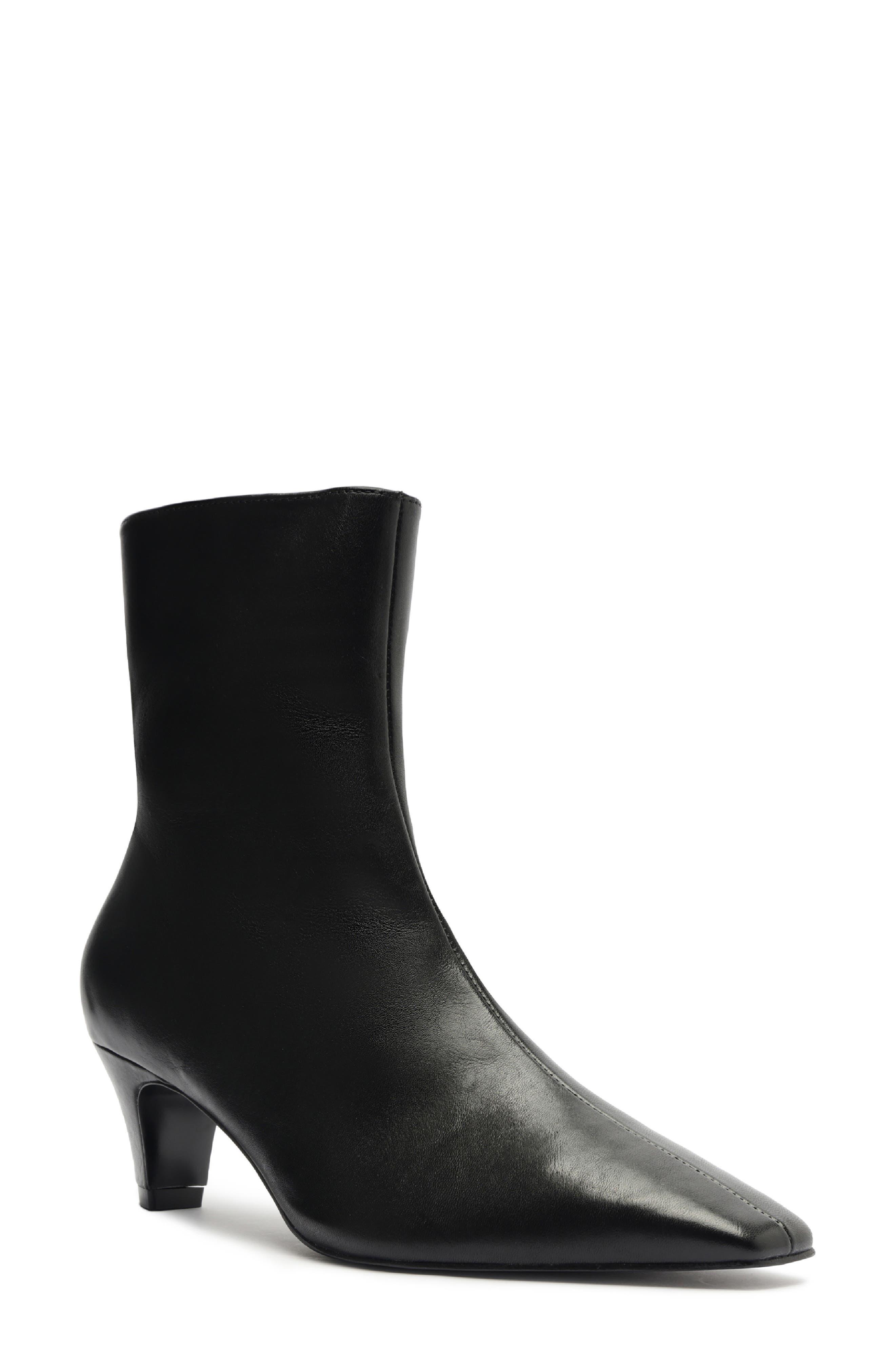 Schutz Dellia Bootie, Main, color, Black