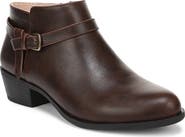 LifeStride Ada Faux Leather Ankle Bootie