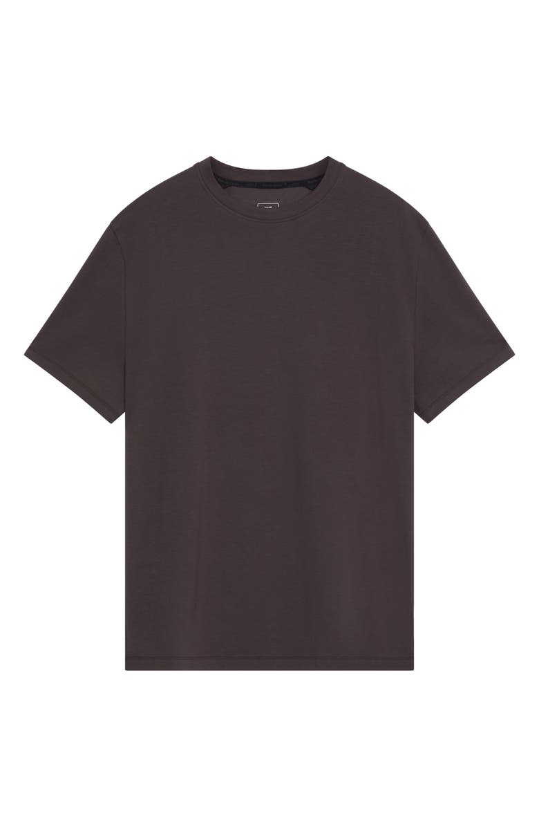 On Focus-T Performance Running T-Shirt, Alternate, color, Pebble