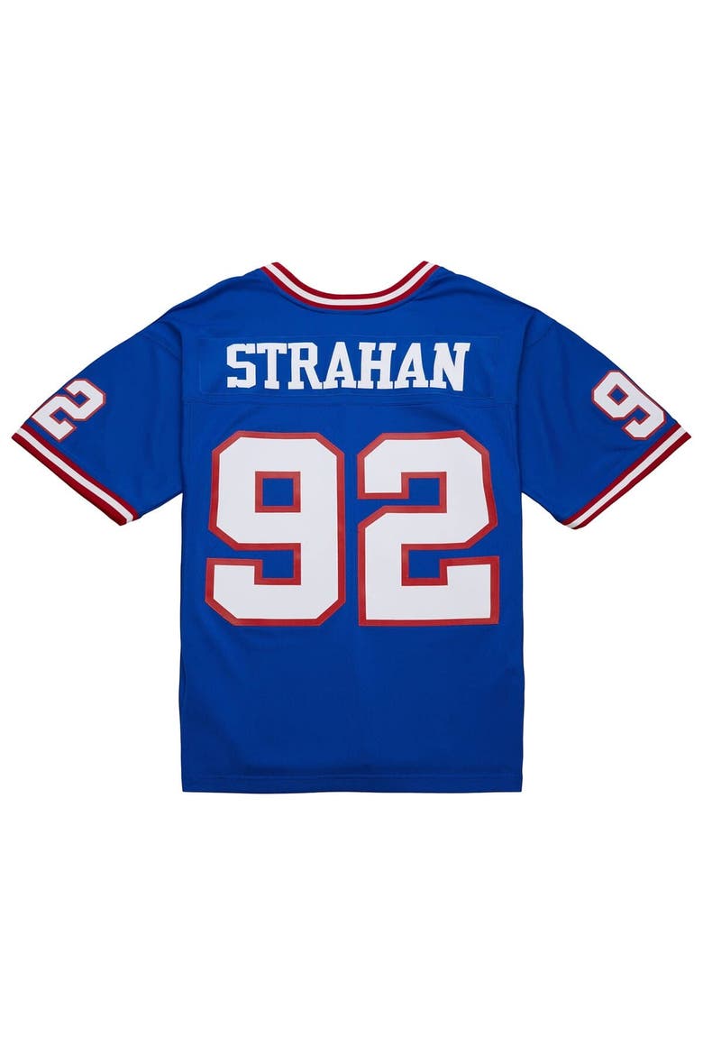 Men's Mitchell & Ness Michael Strahan Royal New York Giants Big & Tall 1993 Retired Player Replica Jersey, Alternate, color, Royal