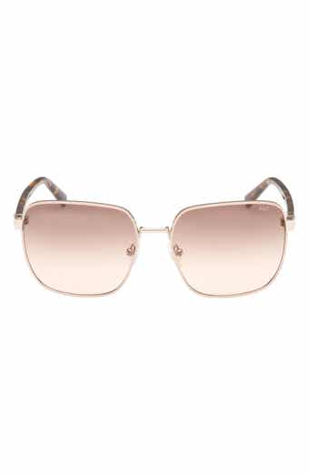 58mm Square Sunglasses