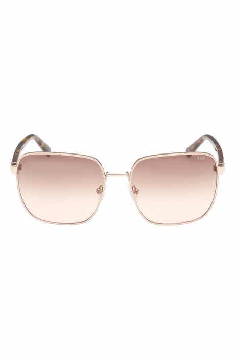 58mm Square Sunglasses