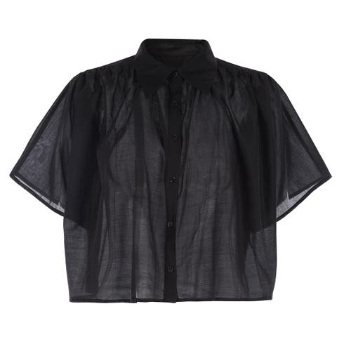 The Shirt By Rochelle Behrens The Hayden Shirt In Black