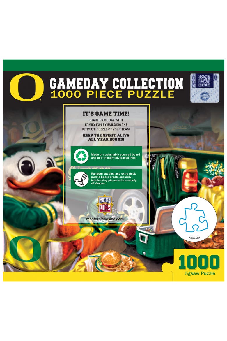 Oregon Ducks Gameday 1000 Piece Puzzle, Alternate, color, Multicolor