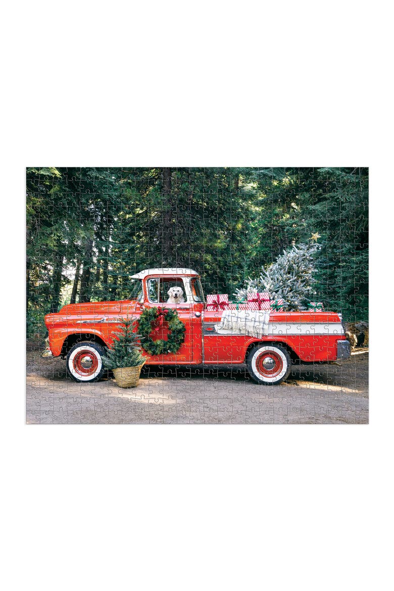 Gray Malin Winter 500-Piece Double-Sided Puzzle, Alternate, color, MULTI