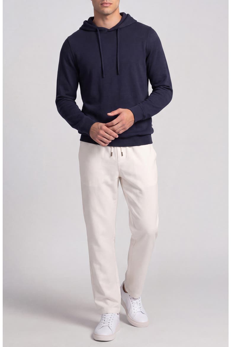 Air Weight Slub Hoodie, Alternate, color, MIDNIGHT