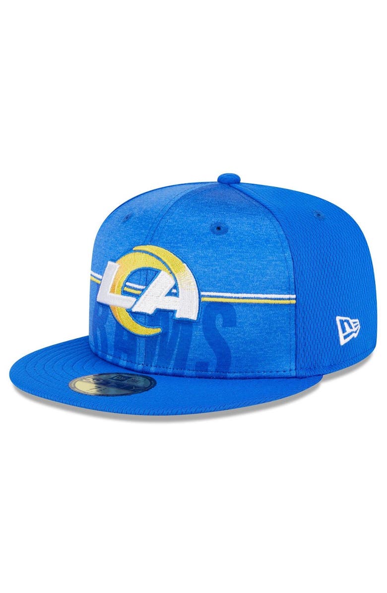 New Era Men's New Era Royal Los Angeles Rams 2023 NFL Training Camp 59FIFTY Fitted Hat, Main, color, Royal