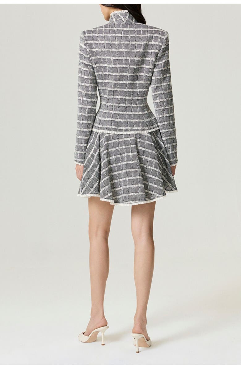 Nocturne Ruffled Hem Mini Skirt, Alternate, color, Multi-Colored