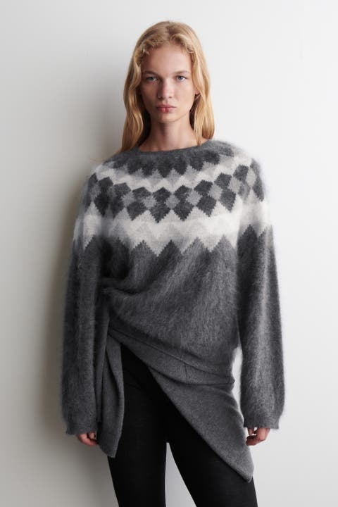Fair Isle Brushed-cashmere Jumper