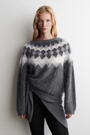 COS Fair Isle Brushed-cashmere Jumper
