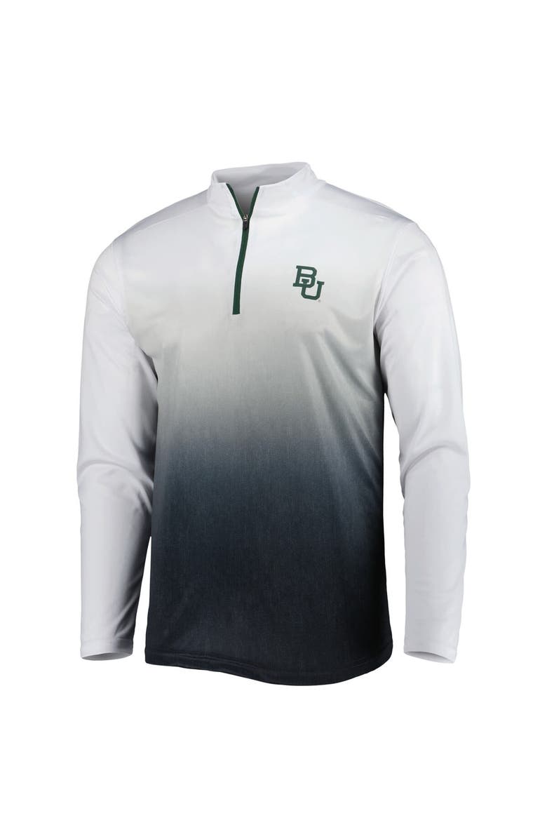 COLOSSEUM Men's Colosseum Gray Baylor Bears Team Magic Quarter-Zip Jacket, Alternate, color,