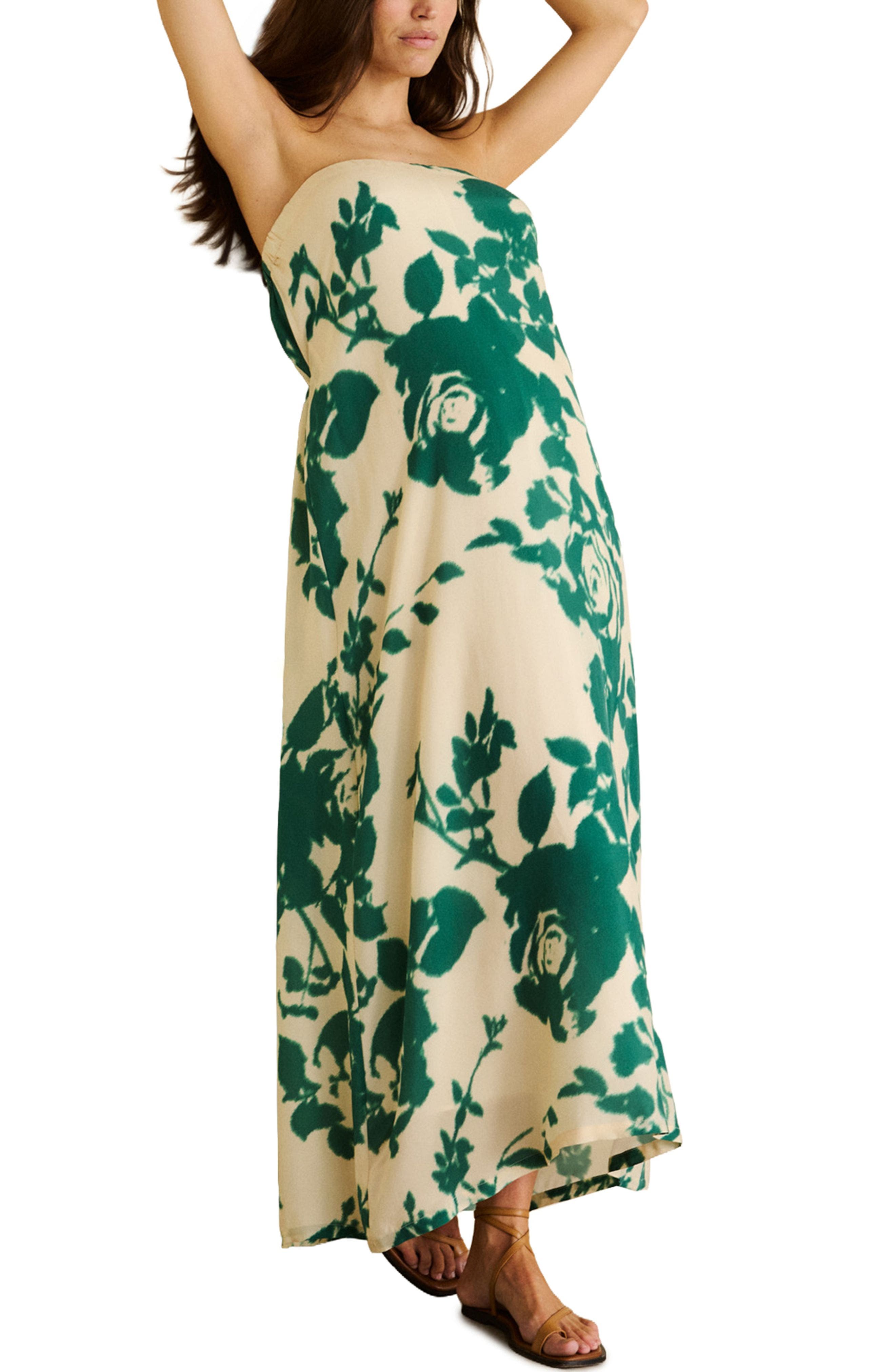 selected Green Botanical Blossom
