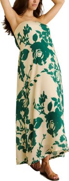 HATCH Collection The Dahlia Strapless Dress