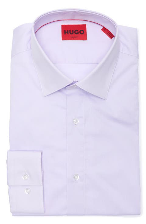 Valerio Solid Cotton Button-Up Shirt