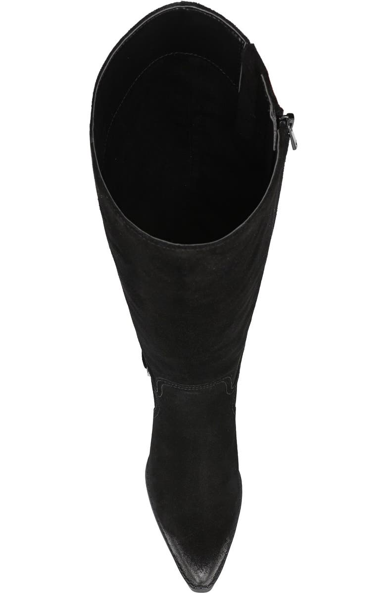 Sam Edelman Wren Buckle Knee High Boot, Alternate, color, Black