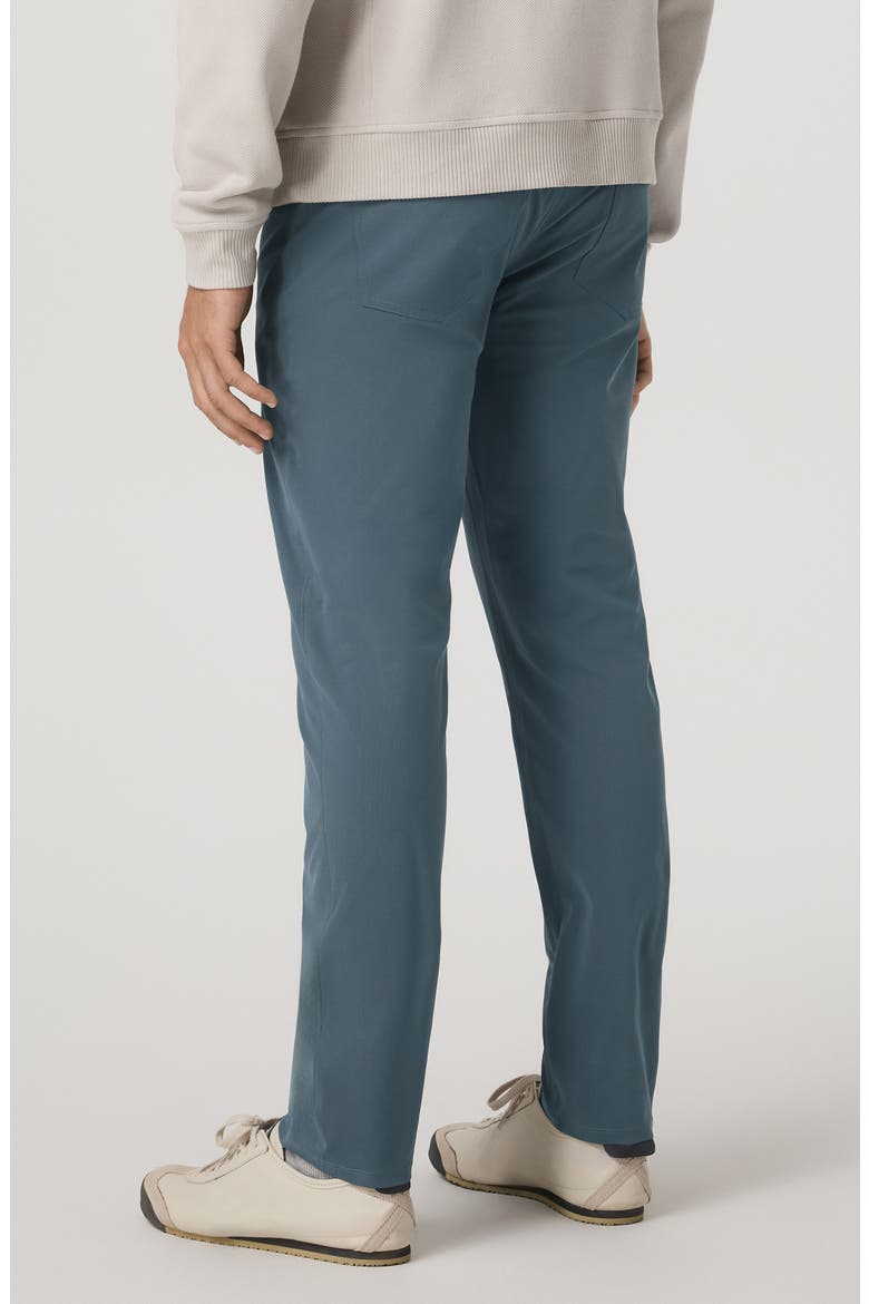 Meta Athletic Slim Pants, Alternate, color, BLUE SEA