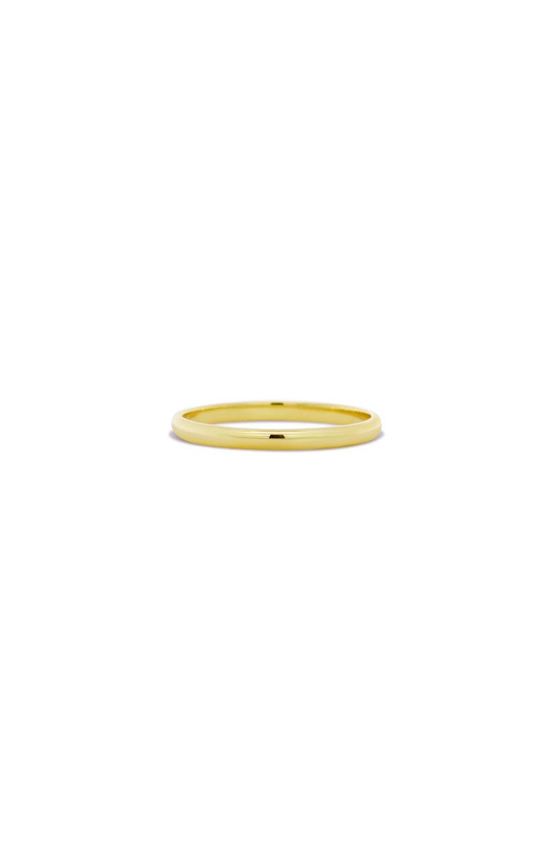The Lovery Fine Jewelry Thick Classic Gold Band, Main, color, Yellow Gold