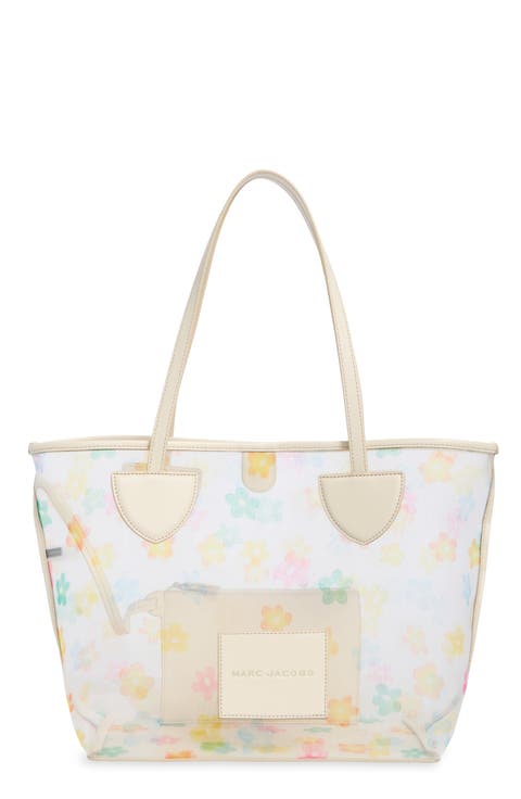 Print Tote with Pouch
