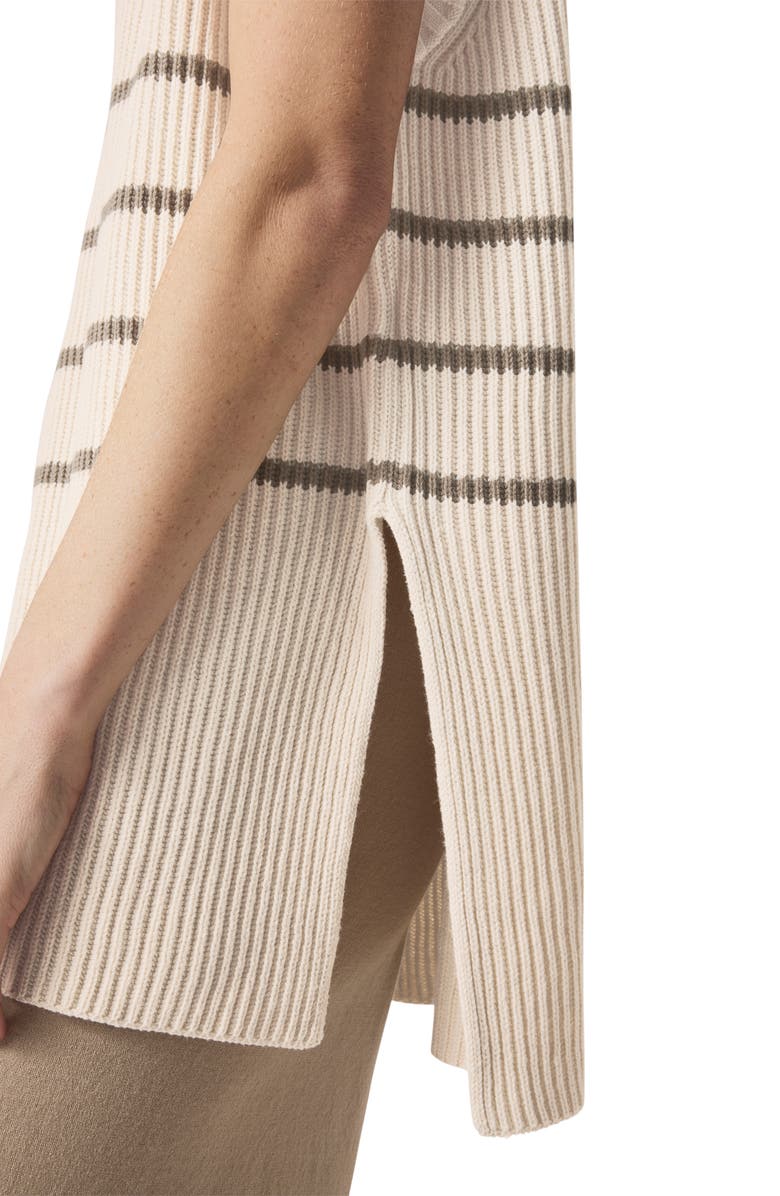 Splendid x @cellajaneblog Stripe Tunic Sweater Vest, Alternate, color, 