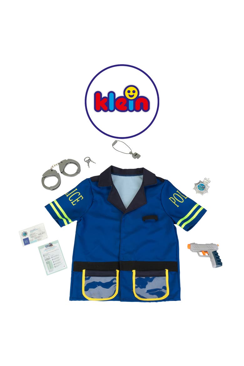 Police Costume 7 Piece Set, Alternate, color, Blue