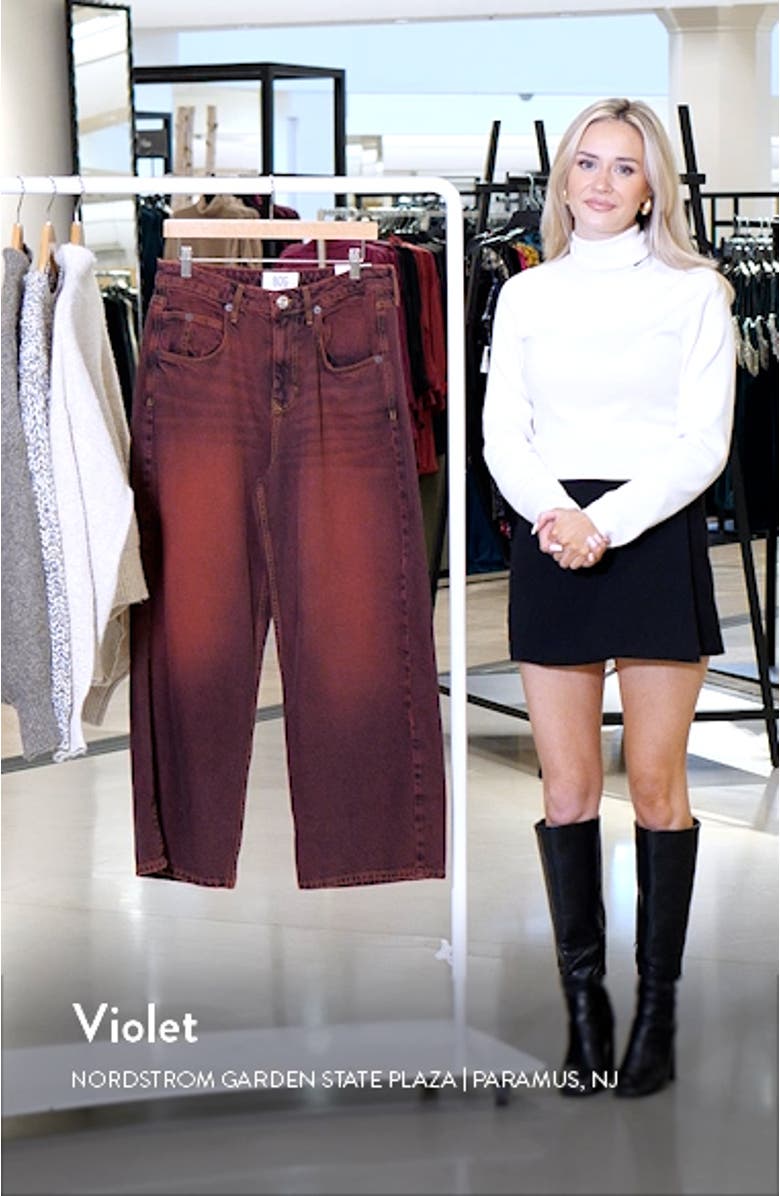 Jaya Baggy Low Rise Wide Leg Jeans, sales video thumbnail