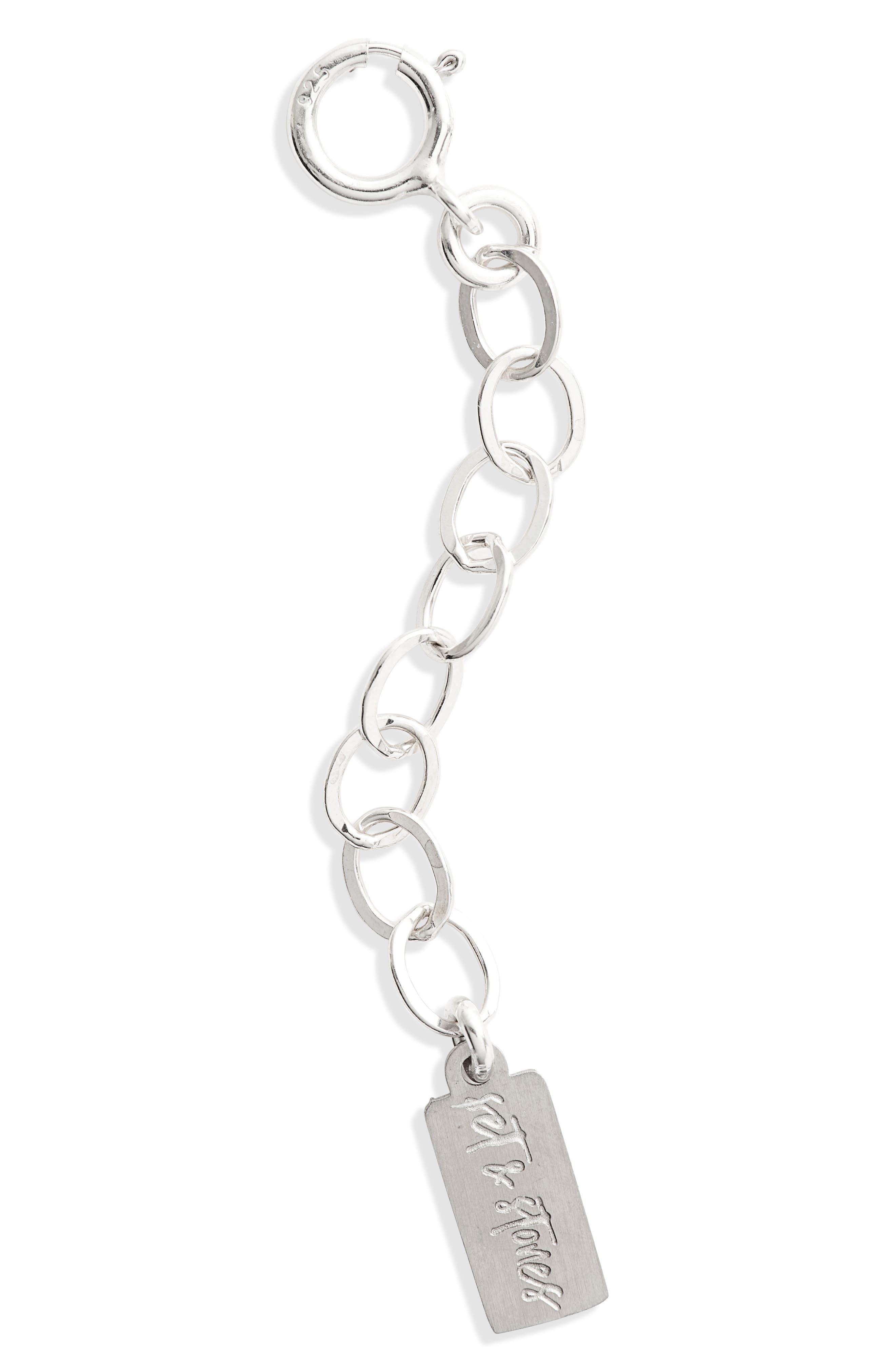 Set & Stones Extender Chain in Silver 1 In 